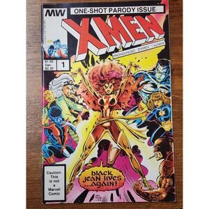 X-MEN #1 PARODY (1986) MILKY WAY COMICS ZHMEN! DARK PHOENIX JEAN GREY